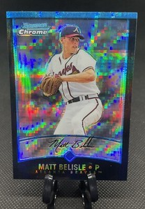 2001 Bowman Chrome X-Fractors #217 Matt Belisle - Atlanta Braves