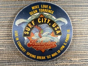 Mike Love & Dean Torrence 1982 Backstage Pass Spring Break Surf City USA Konzert - Bild 1 von 2