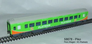 Piko 58678 -- Coche personal en llamativa versión verde de Flixtrain. AC - Imagen 1 de 1