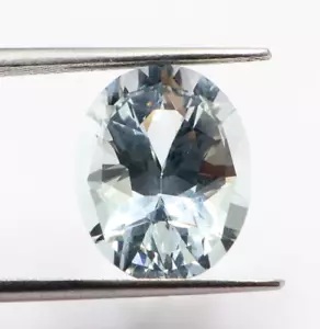 Piedra preciosa de goshenita natural piedra de corte ovalado 6,60 crt 13,5x11 mm goshenita genuina - Imagen 1 de 6