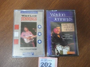 2 Waylon Jennings - The Collection & Sally Was A Good Girl - Cassette Tapes - Picture 1 of 7