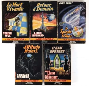 E.O série Anticipation fleuve noir lot de 5 volumes BE - Picture 1 of 4