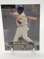 2000 Upper Deck Gold Reserve 24-Karat Gems #K14 Tony Gwynn Baseball Card HOF