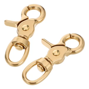 2PCS Chiusure a Scatto in Metallo Chiusure a Gancio Girevoli Aragosta Ganci Clip a Scatto - Foto 1 di 11