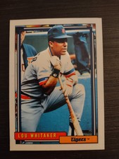 Lou Whitaker - Detroit Tigers - 1992 Topps Baseball Card #570