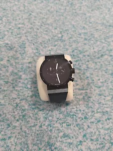Movado Herren 0606501 Saphir Synergie Chronograph schwarz Gummi Uhr 311361141 - Bild 1 von 11