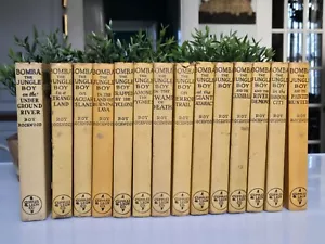 GRUPPE VON 14 VINTAGE BOMBA DER DSCHUNGELJUNGE VON ROY ROCKWOOD KINDERBÜCHERN - Bild 1 von 21
