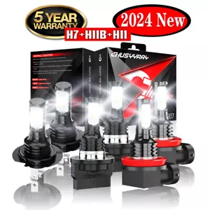 Para For Hyundai Veloster 2012-2017 6x faros LED alto bajo + luces antiniebla - Bild 1 von 24