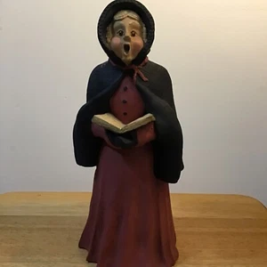 PJ’s Cedartown Carole’s Woman Singing 13”Artist Pat Hennon - Picture 1 of 6