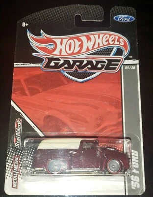 2010 Hot Wheels GARAGE #4-20 56 FORD  REDLINE REAL RIDERS - Image 1 of 3