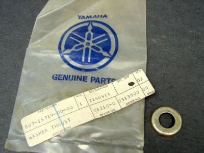 Lavadora de empuje de arranque Yamaha SL338 SL396 SR292 SR643 SS338 SS396 de colección NOS Foto 1 de 4