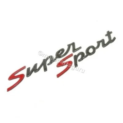 672062 OEM emblema "Super Sport" etiqueta decalque caixa de luvas para Vespa GTS 300 Super ABS - Imagem 1 de 2