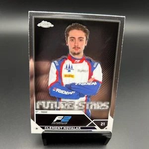 Tridente Clement Novalak Topps cromado F1 #87 2023 - Imagen 1 de 2
