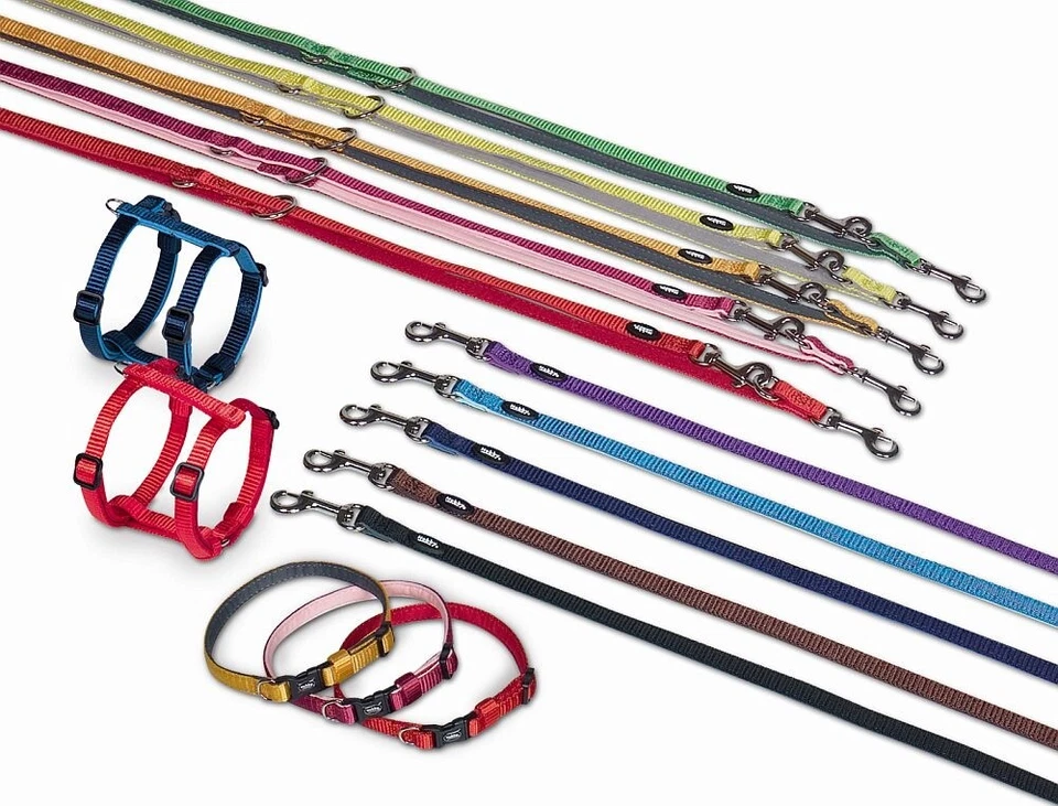 Nobby Leine CLASSIC PRENO MINI - 120 cm lang 10 mm breit - Nylon Hundeleine