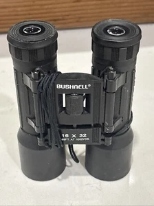 Vintage Bushnell Binoculars Powerview 16 x 32mm 180ft X 1000 Yds Compact Hunting - Picture 1 of 7