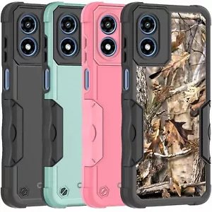 Custodia telefono per Motorola Moto G Play 2024 grado militare resistente slim cover 4G - Foto 1 di 38