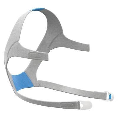 ResMed (OEM) AirFit, AirTouch F20 Replacement Headgear with Clips (Medium/Blue) - Image 1 of 2