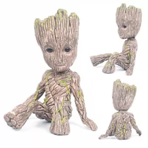 Cute 2" Guardians of The Galaxy Vol. 2 Baby Sitting Groot Action Figure Toy Gift - Picture 1 of 13