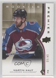 2020-21 Upper Deck Premier Rookies Gold /65 Martin Kaut #78 Rookie RC