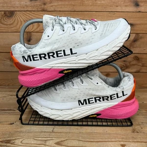 Merrell Trainers Womens Size UK 6 Agility Peak 5 Vibram White Hiking Trail Shoes - Picture 1 of 13