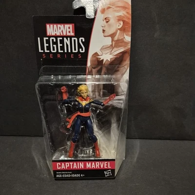 Figura de acción Hasbro Marvel Legends Series Capitana Marvel 4" nueva en caja sellada Foto 1 de 2