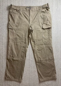 Duluth Trading Co Flex Feuerwehrhose Herren 48x34 Khaki Hose Cargo Workwear Utility - Bild 1 von 9