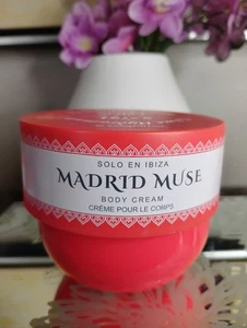 SOLO EN IBIZA Madrid Muse crema corpo idratante 8 fl oz. NUOVO - Foto 1 di 3