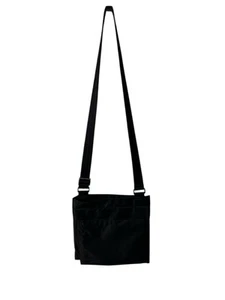 Guess Nylon Black Unisex Messanger Bag Crossbody Tote Lightweight Travel Adjust - Picture 1 of 24