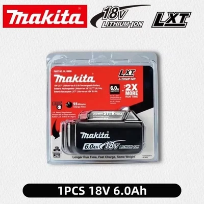 Makita BL1850B 6000mAh 18V Li-ion Batteries - Photo 1/4