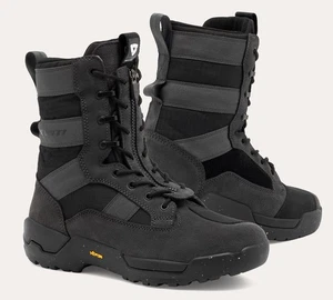 SCARPE STIVALI BOOTS MOTO REV'IT ACRE H2O ZIP BLACK NERO TG 41 - Picture 1 of 1