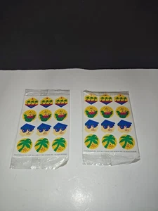 Vintage 1988 Scratch N Sniff Avon Rio Cologne Scent Sticker Sheets Rare Sealed - Picture 1 of 6