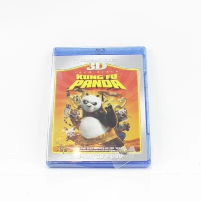 Kung Fu Panda 3D (Blu-ray 3D + DVD) Dreamworks RARE | NEW - Image 1 of 2