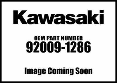 Tornillo genuino Kawasaki KX250 KDX250 6x10 OEM 92009-1286 Foto 1 de 4