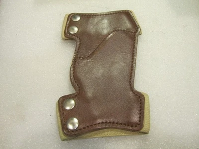 BIANCHI SILENT PARTNER ANKLE HOLSTER 11 FITS 25 AUTO BROWN LEATHER W/ ELASTIC - Image 1 of 4