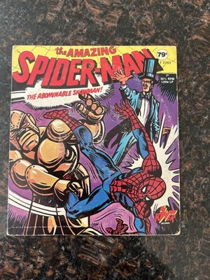 The Amazing Spiderman vinyl 7” single record USA 33 1/3 rpm record mint mid 1970 - Image 1 of 3