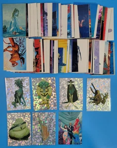 The Alien World of Wayne Barlowe 1994 Comic Images 90 Set w/ Prism Medallion - Picture 1 of 5