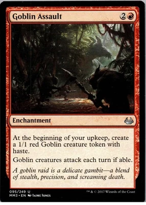Goblin Assault - U - Modern Masters 2017 - 95 - NM - Regular - Image 1 of 2