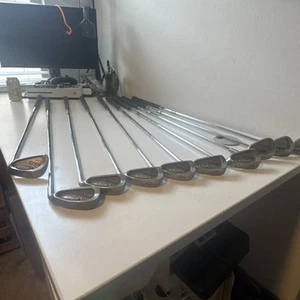 PING i3 O-SIZE IRON SET 4-PW LW SW UWCUSHIN JZ STIFF STEEL Blue Dot - Picture 1 of 16