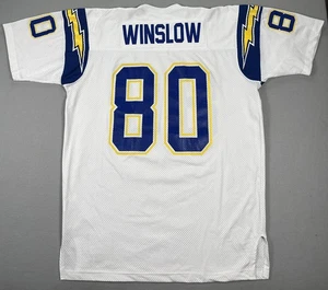 Mitchell & Ness NFL Chargers Kellen Winslow #80 Jersey 1981 Size 54 Made in USA - Picture 1 of 8