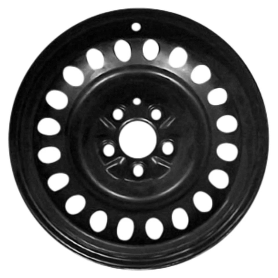 Refurbished 15x6 Painted Black Wheel fits 2000-2005 Dodge Neon 560-02122 - Image 1 of 1