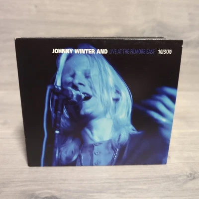 Johnny Winter And Live At The Filmore East 10/3/70 - CD Album Digipak 2010 VG  - Image 1 of 4