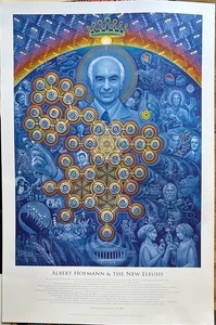 Albert Hofmann and the New Eleusis 2019 by Alex Grey - Picture 1 of 1