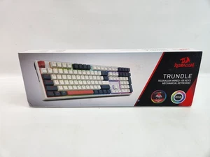 Redragon K668 Wired RGB Gaming Keyboard 108 Keys Mechanical New Trundle - Picture 1 of 7