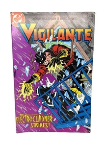 Cómic de DC Vigilante #9, agosto de 1984 "The Electrocutioner Strikes" - Imagen 1 de 3