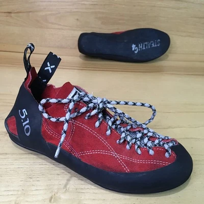 Five Ten 5.10 Stealth C4 Climbing Bouldering Shoes beige Women’s Size 9 men 7.5 - Image 1 of 4