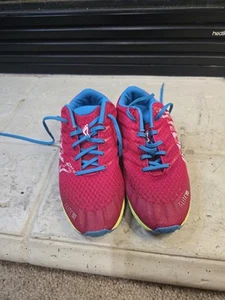 INOV8 F-LITE 195 Red RopeTec Cross Trainer Gym Shoes Barefoot Sneakers Women 7.5 - Picture 1 of 17