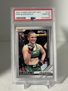 Erin Blanchfield #134 PSA 10 Rookie Card RC 1/437 2022 Panini Instant UFC - Picture 1 of 5