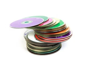 blank used CD'S PACK OF 10 UNKNOWN BRAND used tested working  - Picture 1 of 1