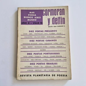 REVISTA: CORMORÁN Y DELFÍN. Revista planetaria de Poesía. AÑO 4. VIAJE 13. - Bild 1 von 3