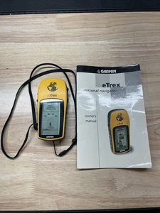 Garmin Etrex Yellow Black 12-Channels 2.6" Display Handheld Hiking GPS Navigator - Picture 1 of 5